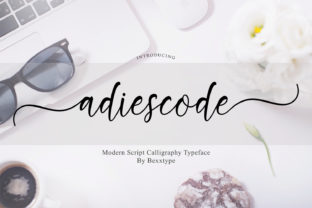 Adiescode Script: A Handmade Touch for Modern Design