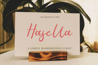 Hasella Script: A Hand Lettered Typeface for Authentic Design