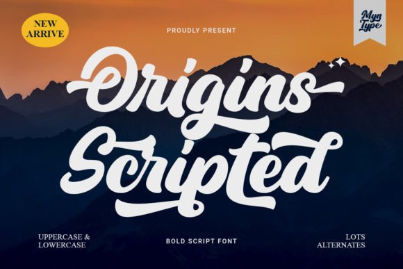 Mastering Visual Style with the Origins Script Font