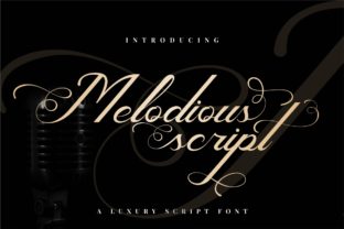 Melodious Script: Bringing Royal Elegance to Modern Design