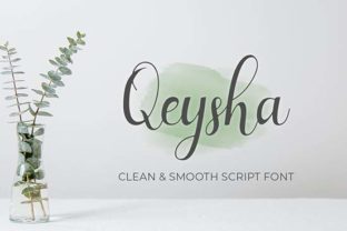 Qeysha Script: Elevate Your Brand with Elegant Typography