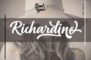 Richardine Script: Bold Retro Style for Modern Branding