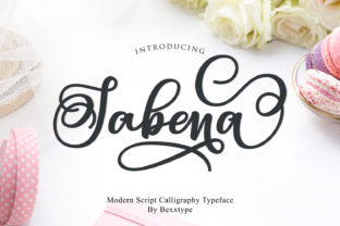 Sabena Script: The Elegant Calligraphy for Creative Projects