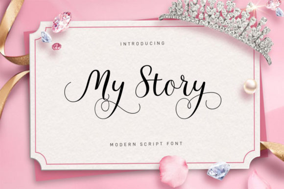 The Charm of My Story Script: A Font with Personality