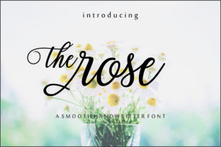 The Rose Script: Crafting Elegance with a Handwritten Touch