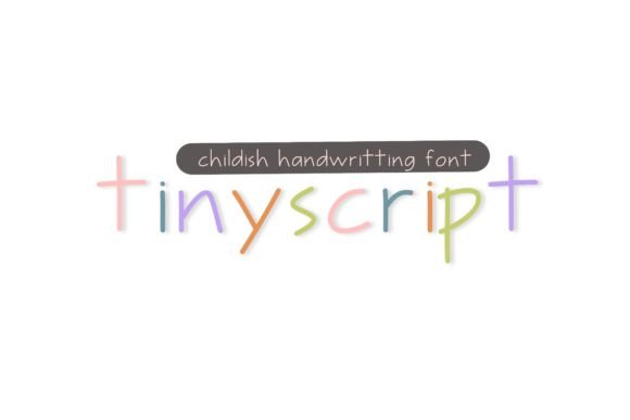 Tiny Script: A Typeface That Feels Like a Handwritten Note