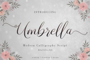 Umbrella Script: A Modern Typeface for Elegant Designs