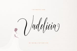 Vadelicia Script: The Handwritten Font for Natural Elegance